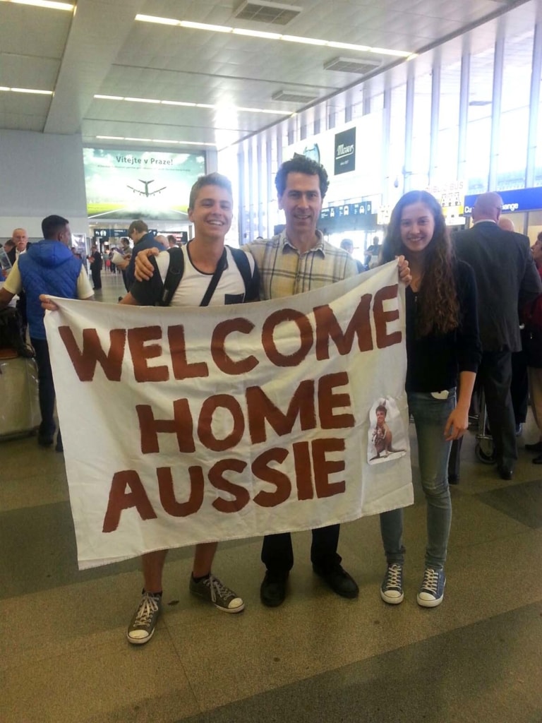 Austrálie návrat domů