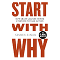 Start With Why Simon Sinek obálka kniha pro úspěšné podnikání a leadership
