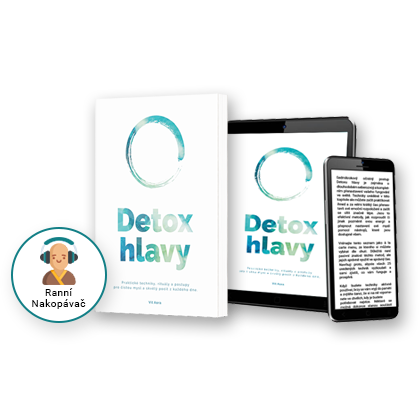 Tištěná kniha Detox hlavy + e-kniha plus bonus Ranní Nakopávač