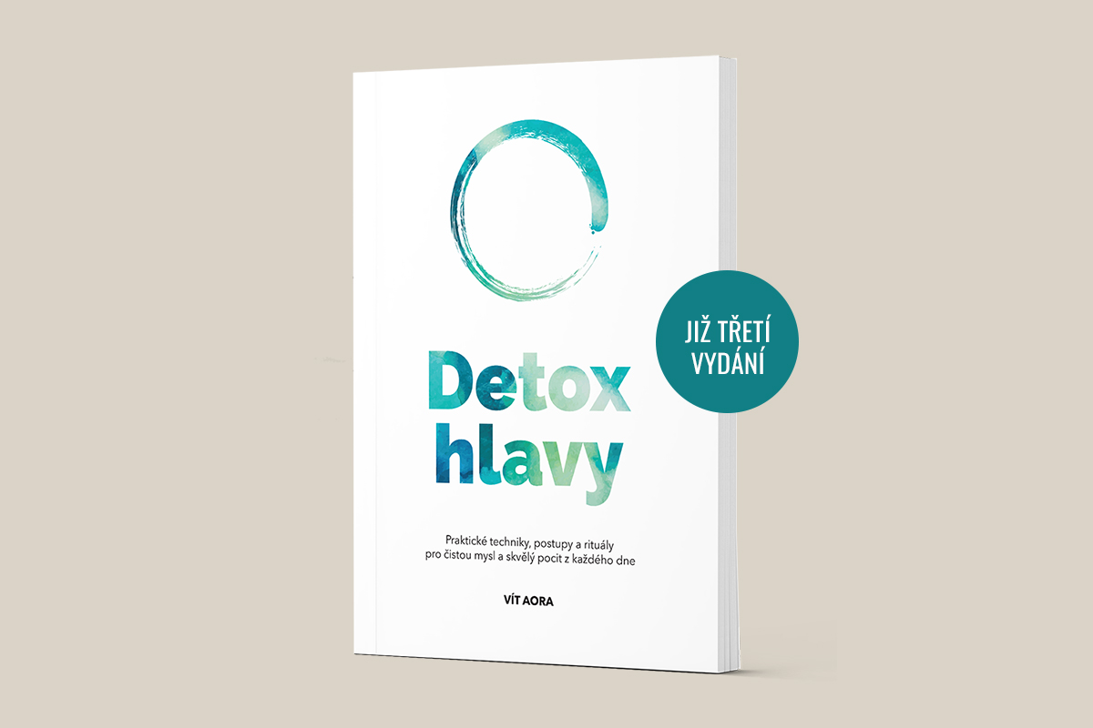 Kniha Detox hlavy úleva od stresu, očista mysli, vnitřní klid, techniky a postupy