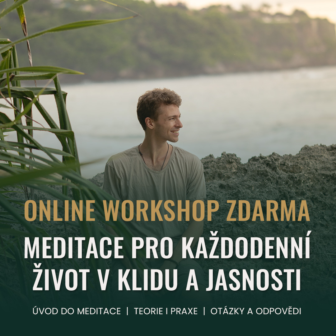 Workshop meditace zdarma: Meditace pro každodenní život v klidu a jasnosti