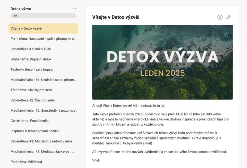 Detox výzva: 5denní očista mysli a denní návyky pro život v klidu a radosti - Image 2